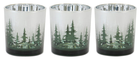 Tree Outline Votive Holders