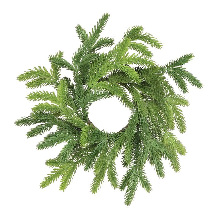Real Touch Pine Candle Ring
