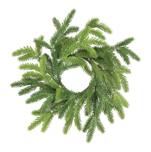 Real Touch Pine Candle Ring