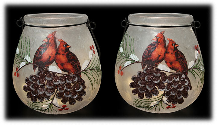 LED Cardinal Jars