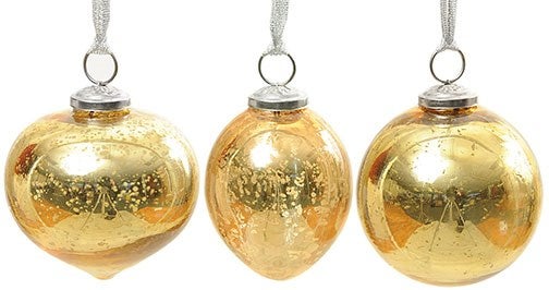 Mercury Glass Ornaments