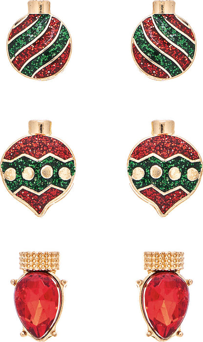Rain Jewelry Christmas Earrings