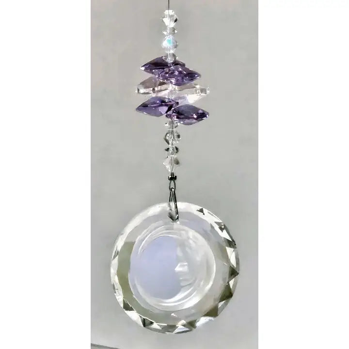 Silver Deer Crystal Suncatchers