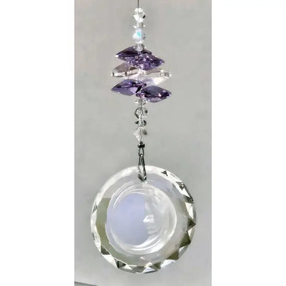 Silver Deer Crystal Suncatchers