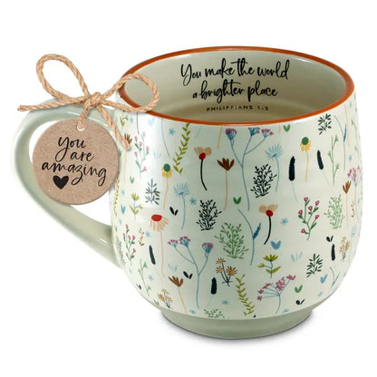 Faith & Floral Ceramic Mugs
