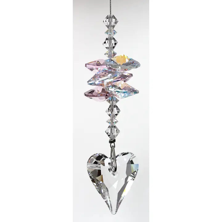 Silver Deer Crystal Suncatchers