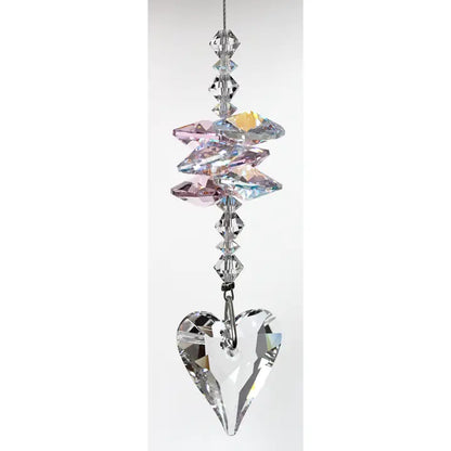 Silver Deer Crystal Suncatchers