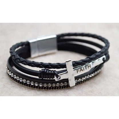 Multi Strand Cross Bracelets