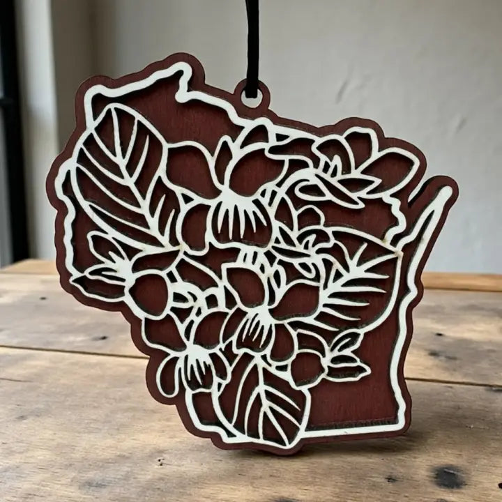3D Layered Wood Ornaments