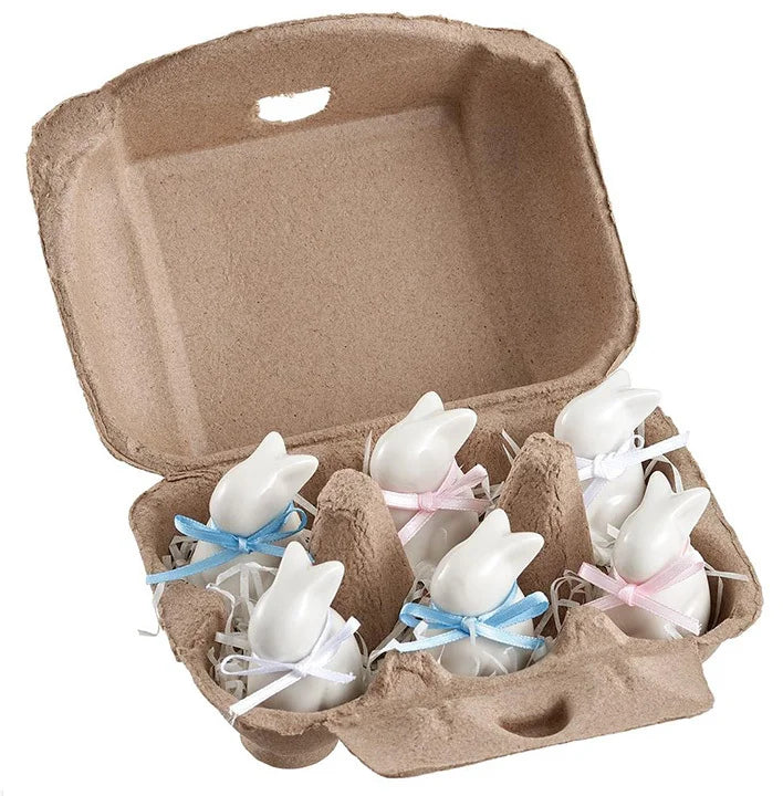 Bunnies In Crate - Set of 6