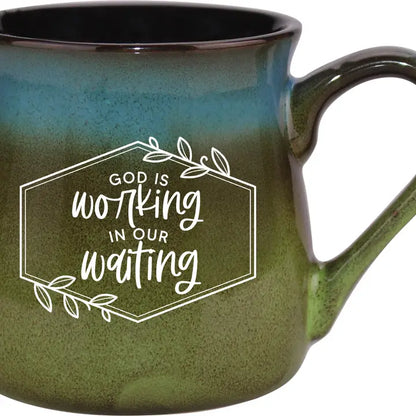 Reactive Glazed Mugs