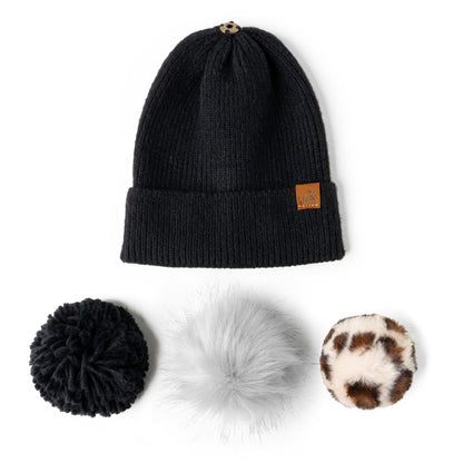 Britt's Knits Mix & Match Pom Hat