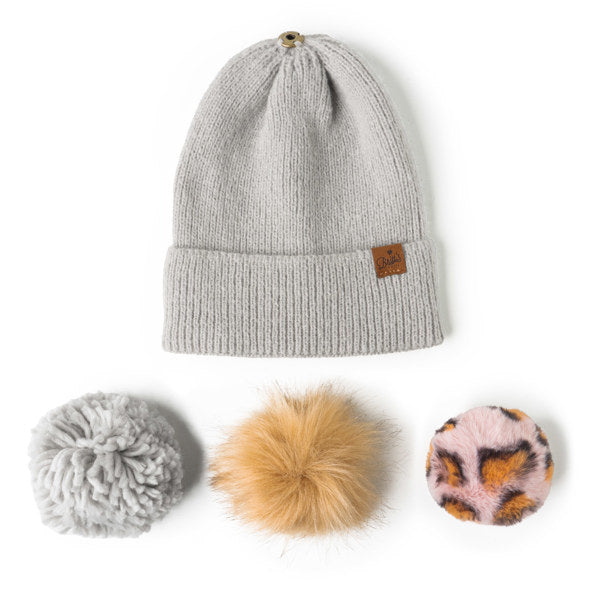 Britt's Knits Mix & Match Pom Hat