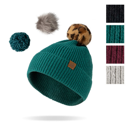 Britt's Knits Mix & Match Pom Hat