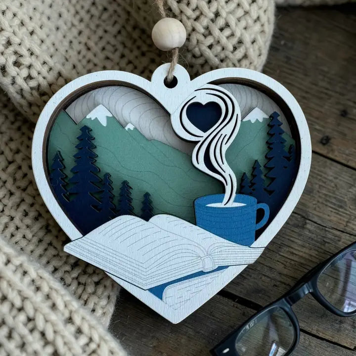 3D Layered Wood Ornaments