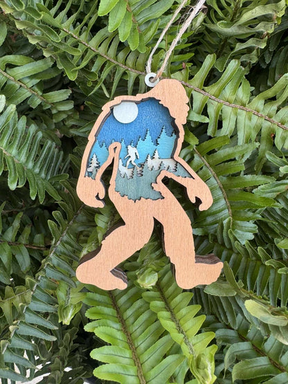 3D Layered Wood Ornaments