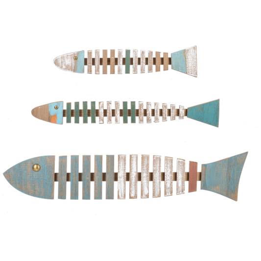 Slat Wall Fish Decor