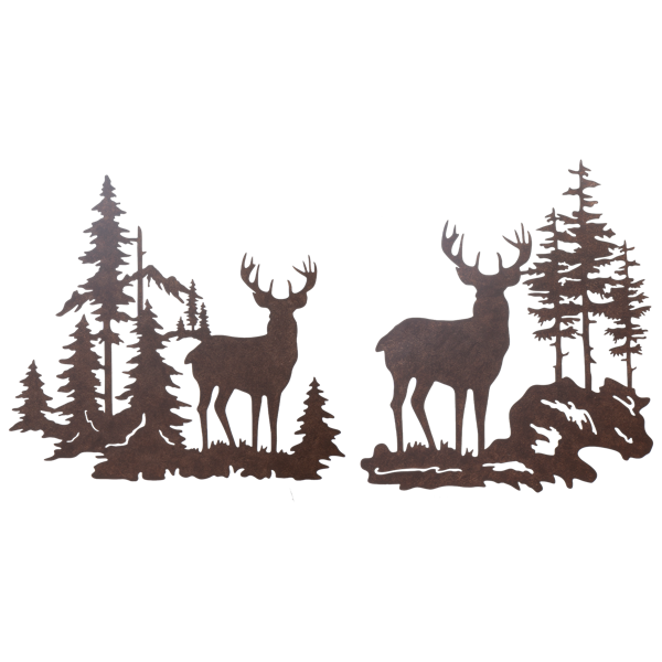 Laser Cut Deer Wall Hanging Decor