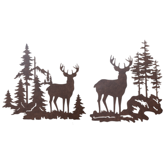 Laser Cut Deer Wall Hanging Decor