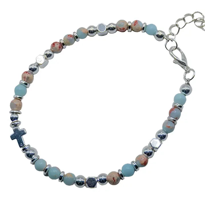 God Is Within Her Beaded Bracelets