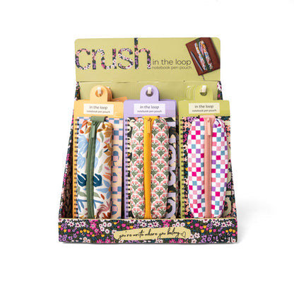 Crush In the Loop Notebook Pen Pouch
