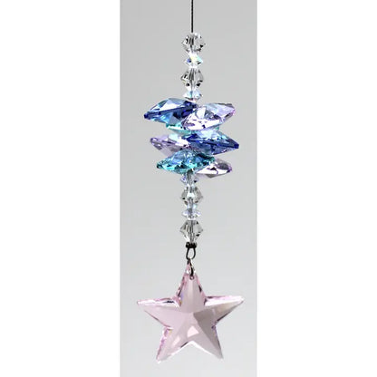 Silver Deer Crystal Suncatchers
