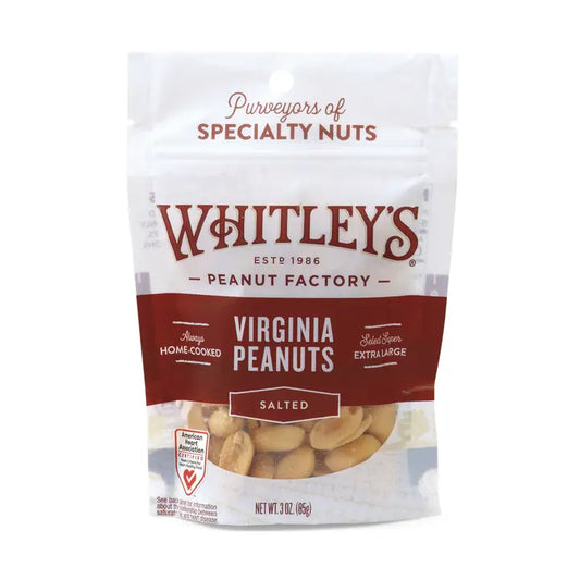 Whitley's Peanuts 3oz Bag