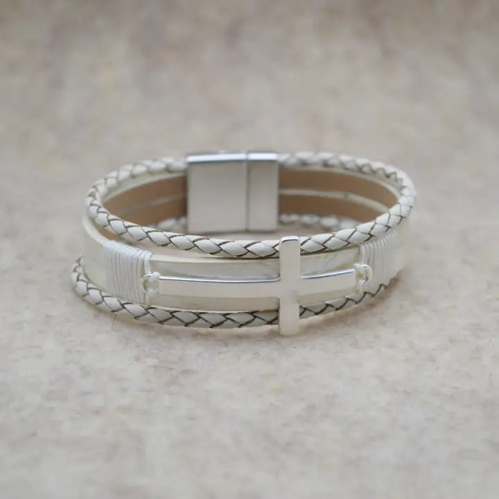 Multi Strand Cross Bracelets