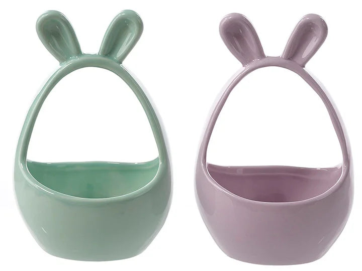 Pastel Bunny Ear Basket