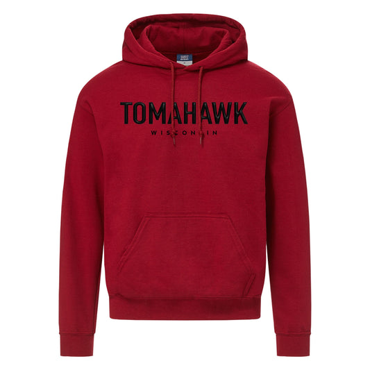 Tomahawk Wisconsin Silicone Print Hoodie