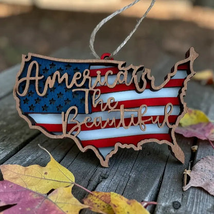 3D Layered Wood Ornaments
