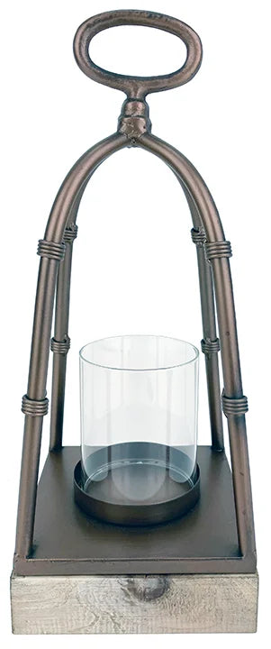 Bronze Square Base Lantern
