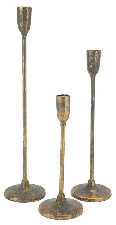 Patina Taper Holders