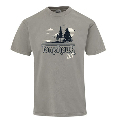 Tomahawk WI Coastal Colors T-Shirt
