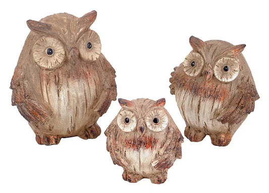Carved Owls