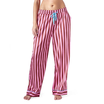 Hello Mello Mon Cheri Satin Pajama Pants