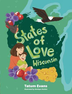 State Of Love Wisconsin Hardcover Book