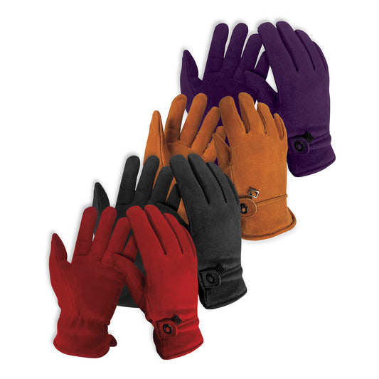 Hand Armor Deer Suede Women's Fashion Glove