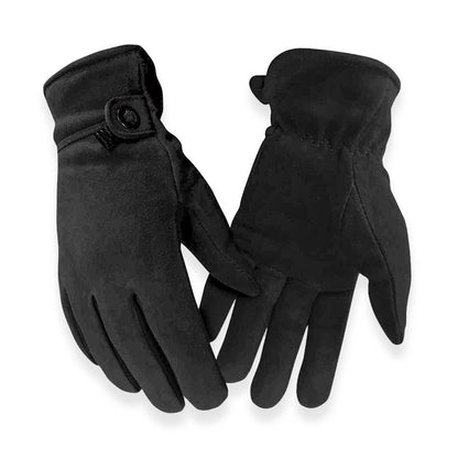 Hand Armor Deer Suede Women's Fashion Glove