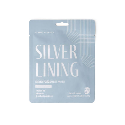 Lemon Lavender Glow Getter Foil Face Mask