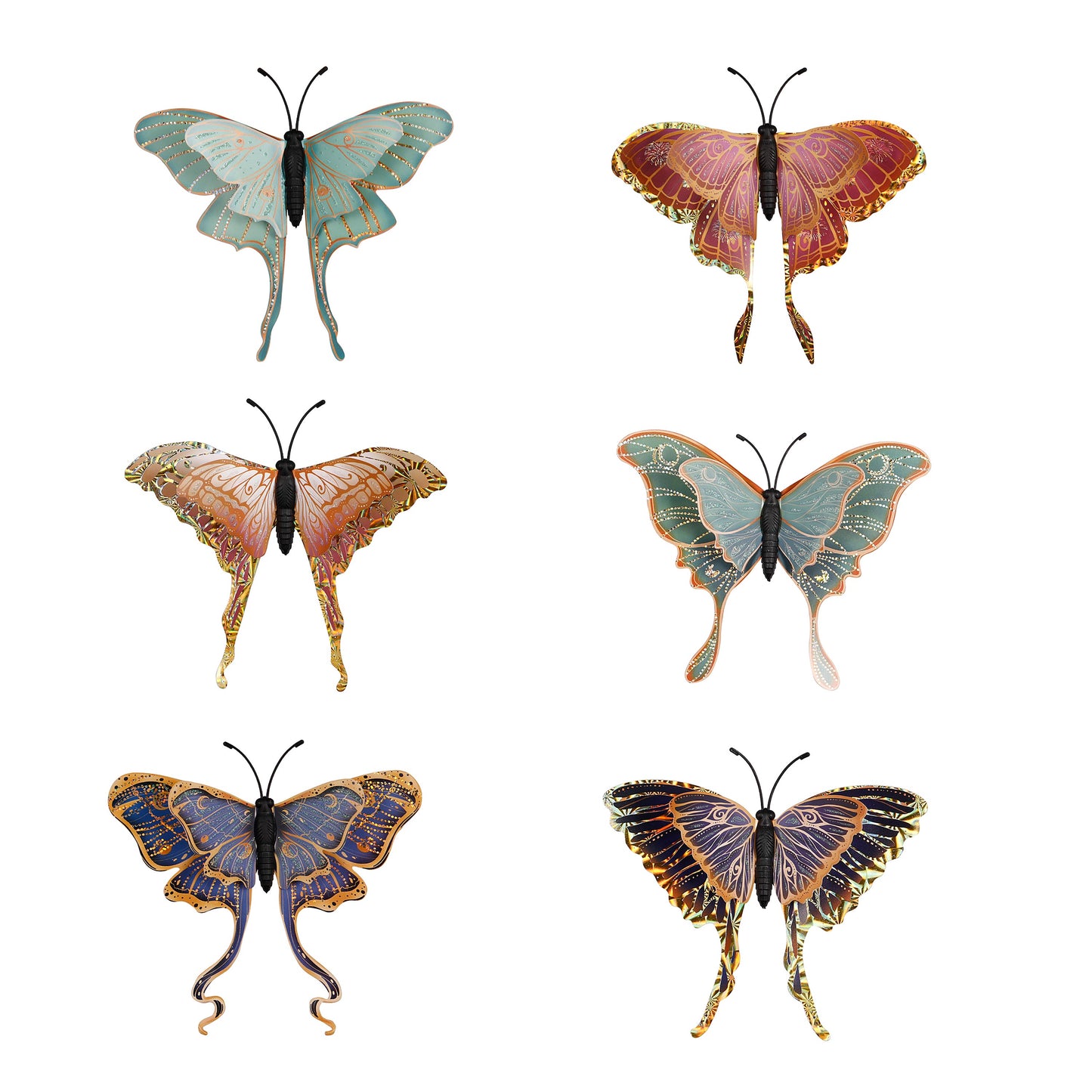 Magnetic Outdoor Luna Moths