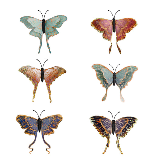 Magnetic Outdoor Luna Moths