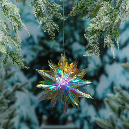 Season To Sparkle Outdoor Iridescent Hanging Lights