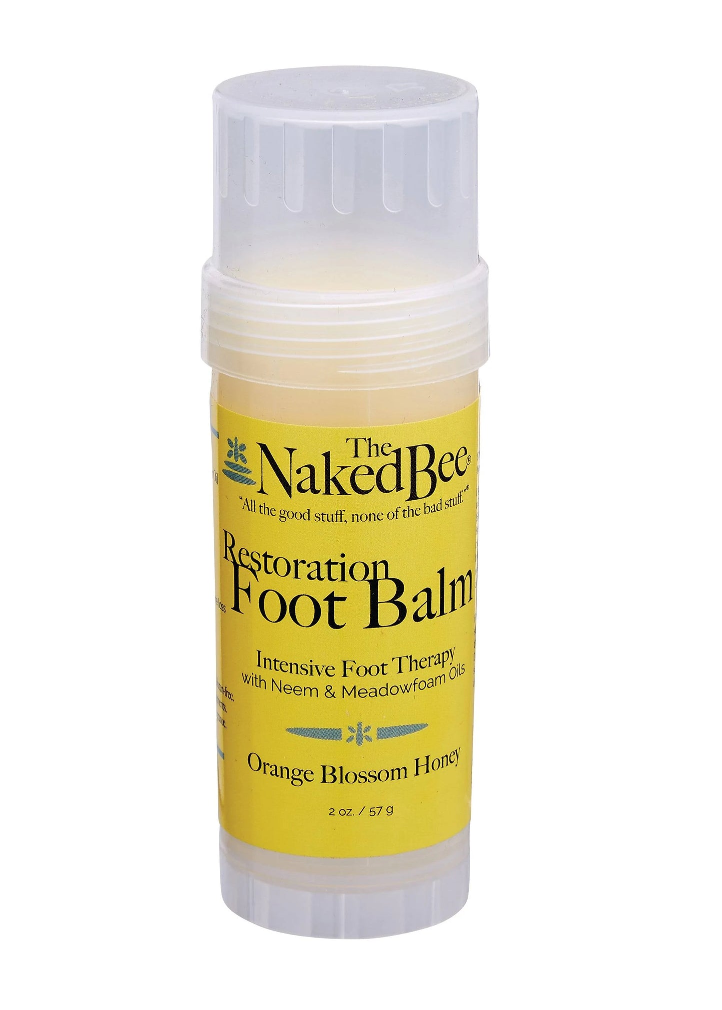 Naked Bee Restoration Foot Balm 2oz.