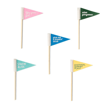 Seed & Sprout Rooting For You Plant Pennants