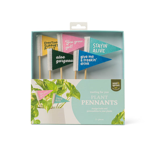 Seed & Sprout Rooting For You Plant Pennants