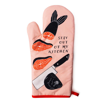 Two Left Feet Reluctant Chef Oven Mitt