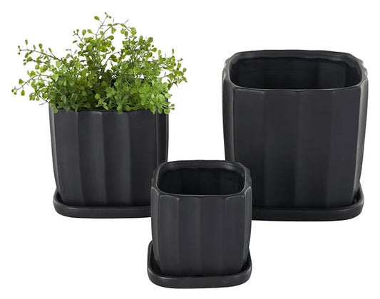 Wave Square Planter